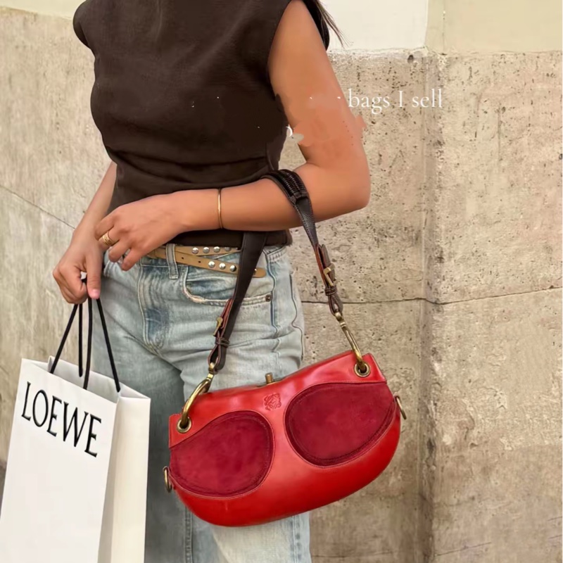 🍒LOEWE Anagram Turn Lock肩背包 2F251114-1-5