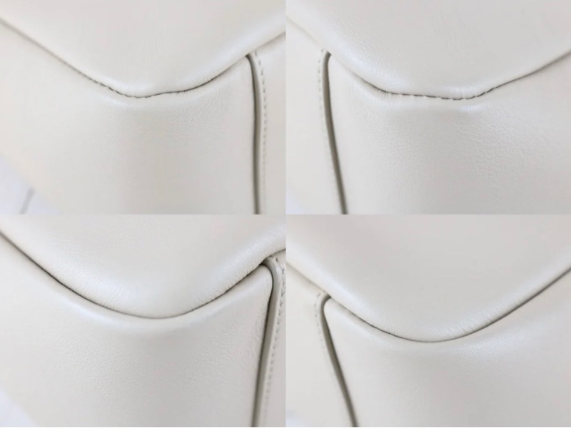 「JL精品代購」97新 Ysl LE 5A7 Hobo 海鹽色pm-6