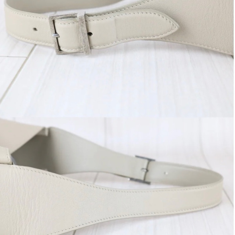 「JL精品代購」97新 Ysl LE 5A7 Hobo 海鹽色pm-7