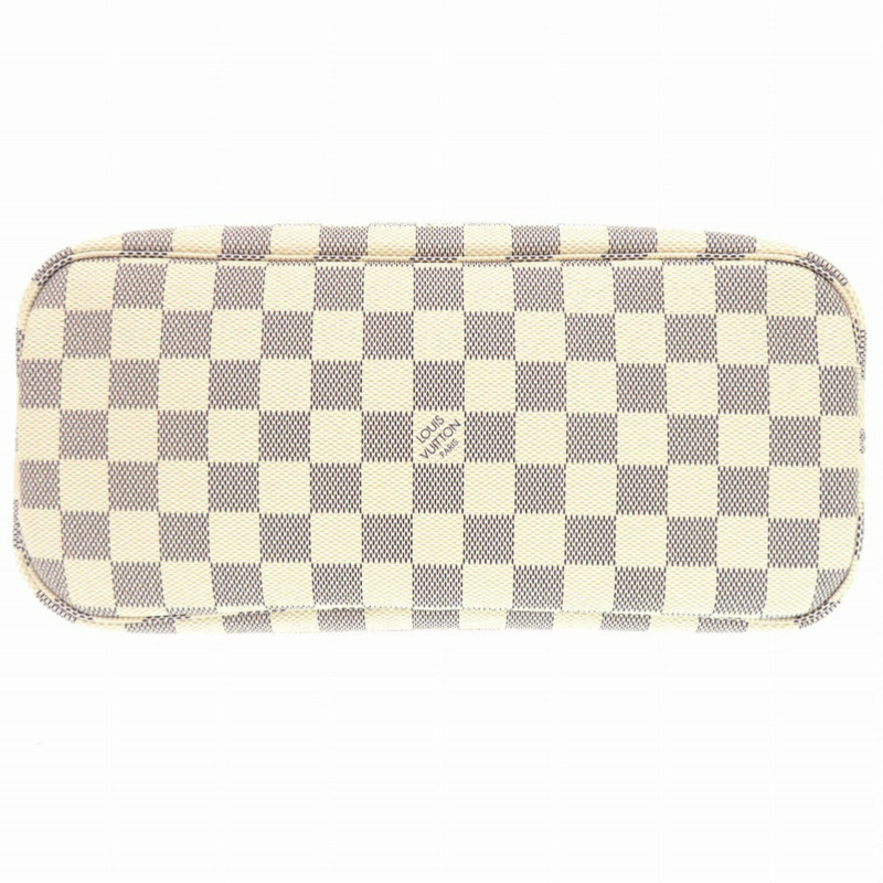 近全新路易威登 Neverfull PM Damier Azur N51110 手提包 LV 0321 LOUIS VUITTON-2