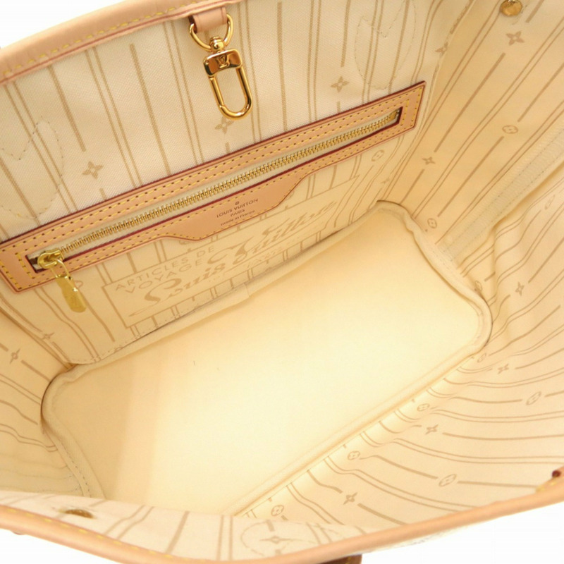 近全新路易威登 Neverfull PM Damier Azur N51110 手提包 LV 0321 LOUIS VUITTON-6