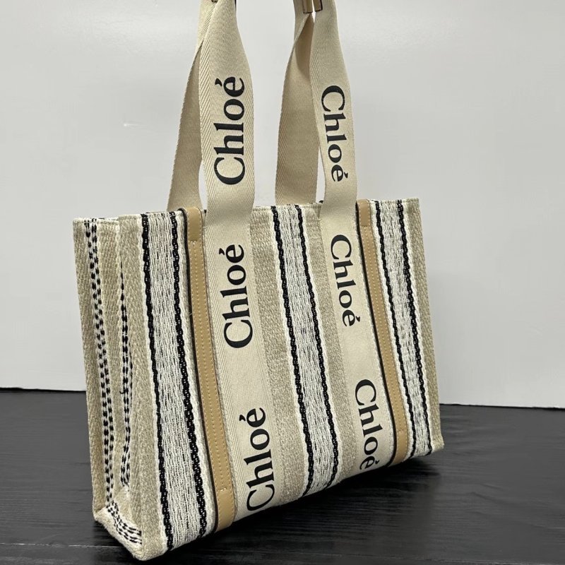 CHIOE 條紋托特包35*28*13 98新-1