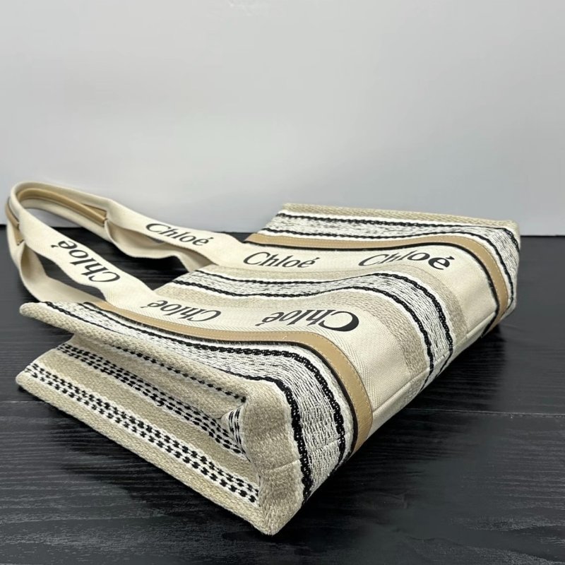 CHIOE 條紋托特包35*28*13 98新-3