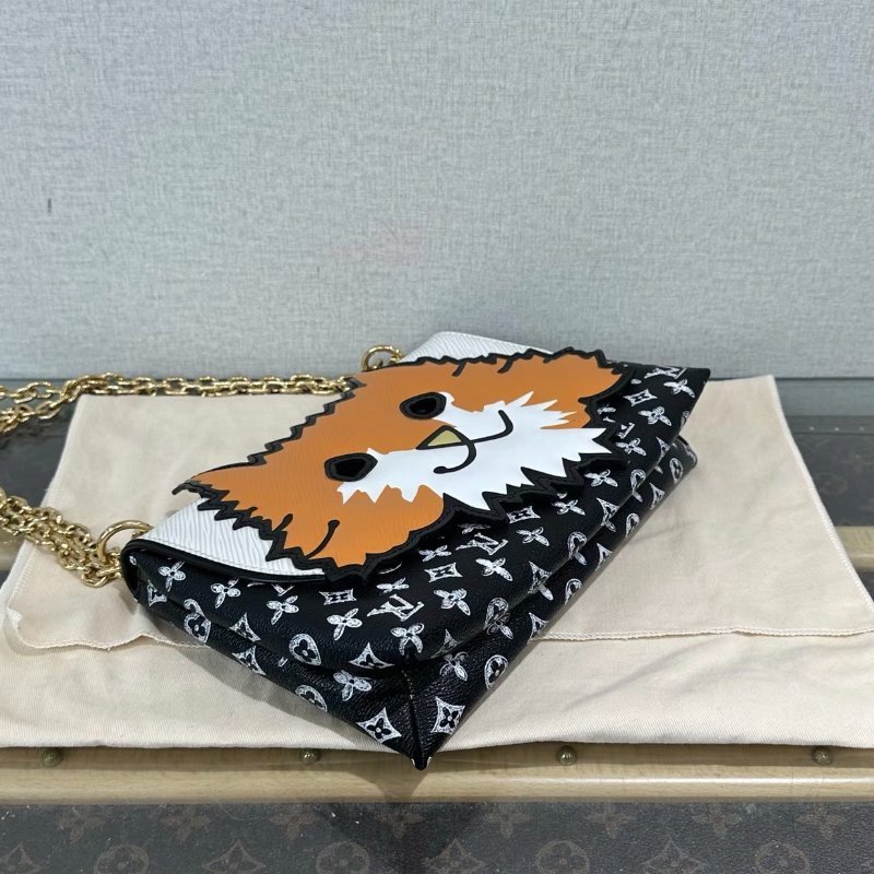 LV限量款貓貓包 98新配件盒子塵袋-2