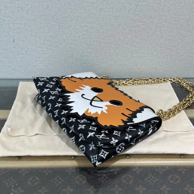 LV限量款貓貓包 98新配件盒子塵袋-4