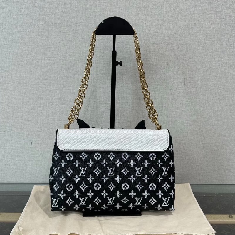 LV限量款貓貓包 98新配件盒子塵袋-5