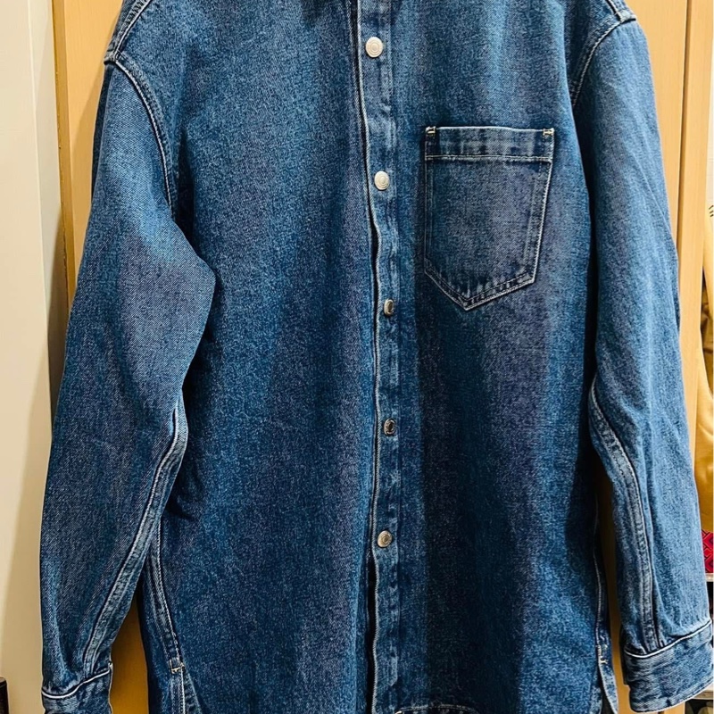 AMI 丹寧牛仔外套（S）男女共版-7