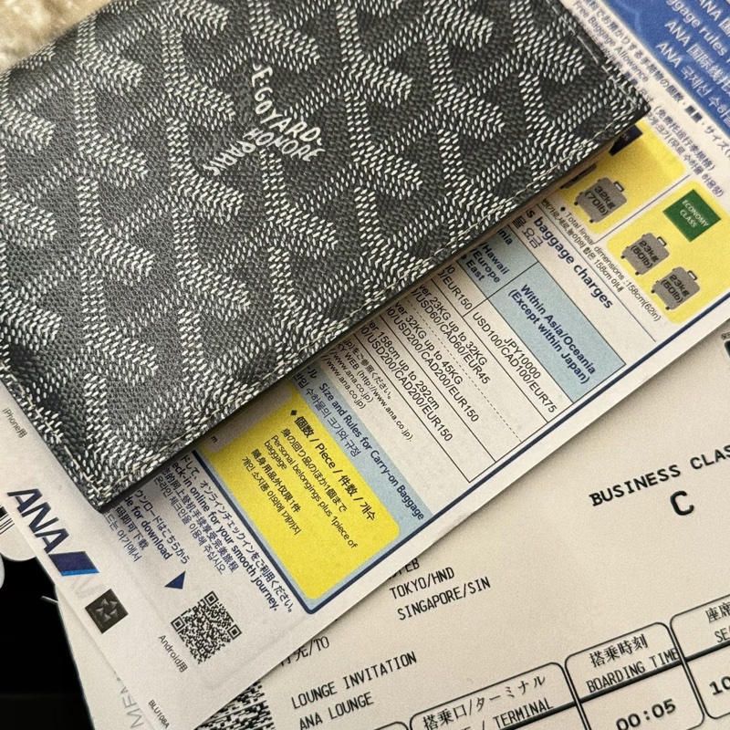 Goyard 大象灰🐘多卡位護照夹/錢包-21