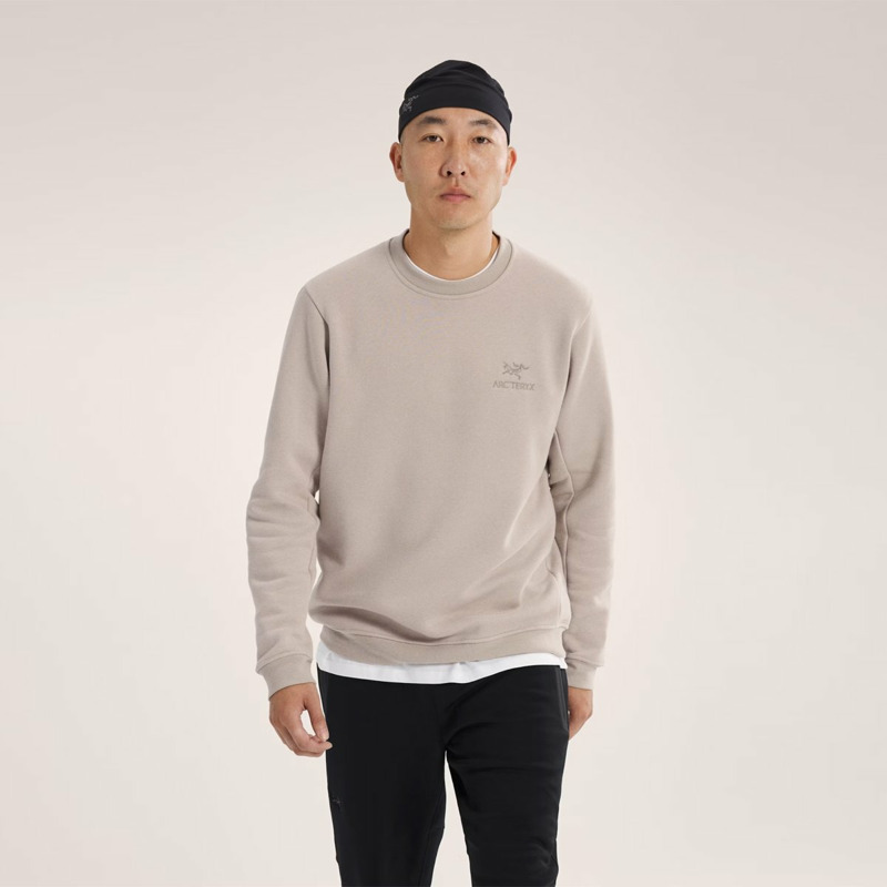 Arc'Teryx - Felpa girocollo Emblem Fleece Rune - X000009787 - RUNE | size: L-1