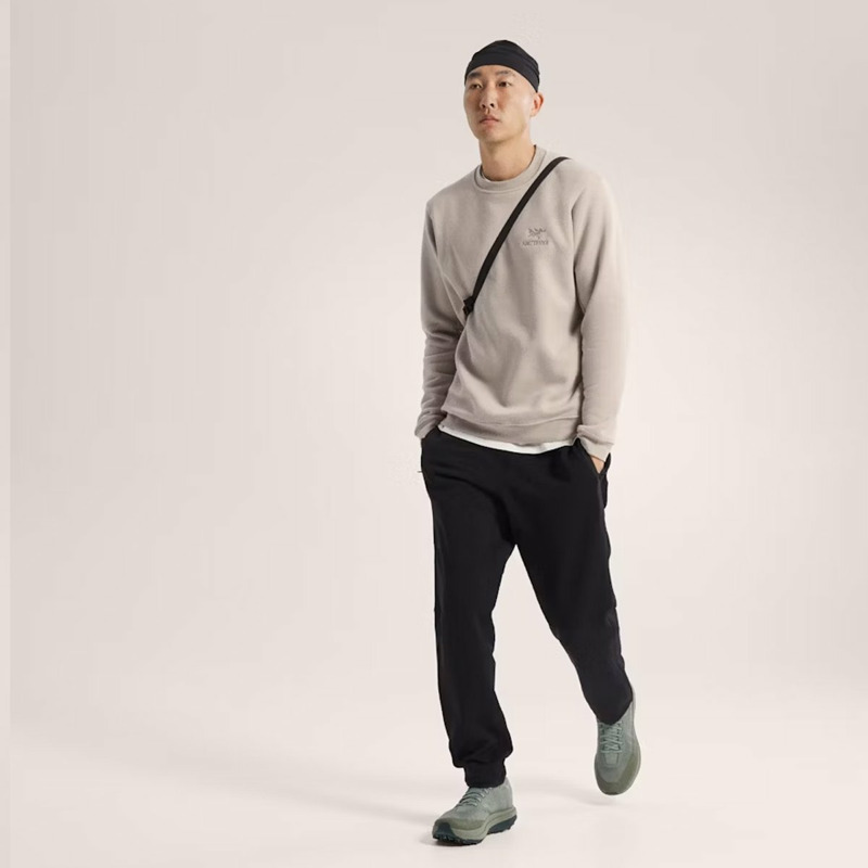 Arc'Teryx - Felpa girocollo Emblem Fleece Rune - X000009787 - RUNE | size: L-3