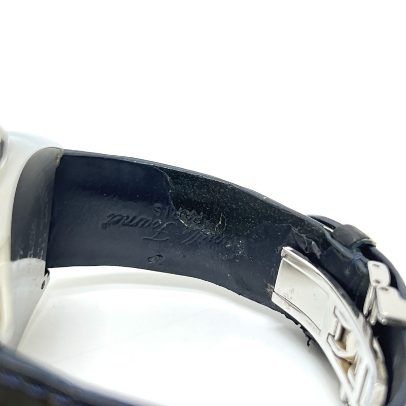 弗蘭克·穆勒 (FRANCK MULLER) 8080SCDTMAR Tonneau Curvex Mariner 藍色牛仔自動腕錶，不銹鋼材質，女士款，銀色-4