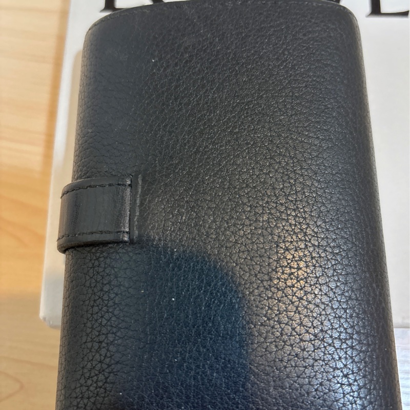 LOEWE 羅威 三摺短夾 (黑色) Small Vertical Wallet-3