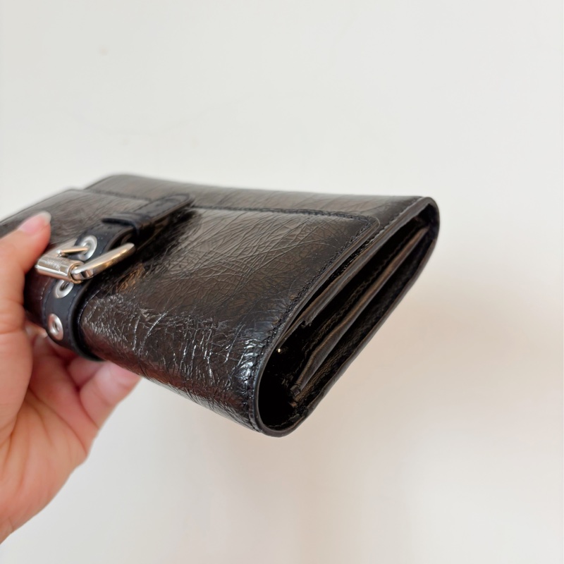 「全新」vivienne westwood 舊款真皮長夾-4