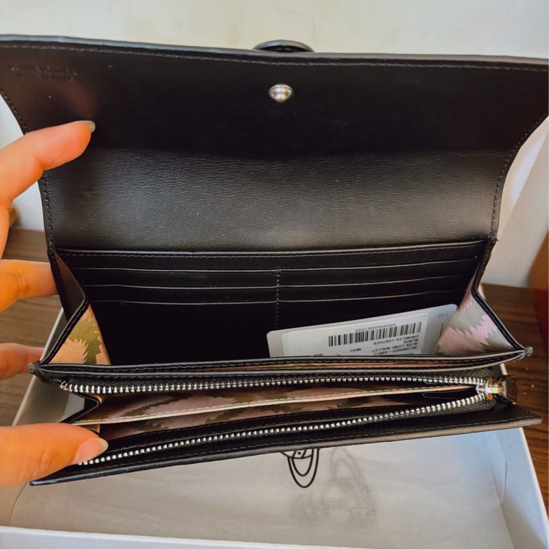 「全新」vivienne westwood 舊款真皮長夾-11