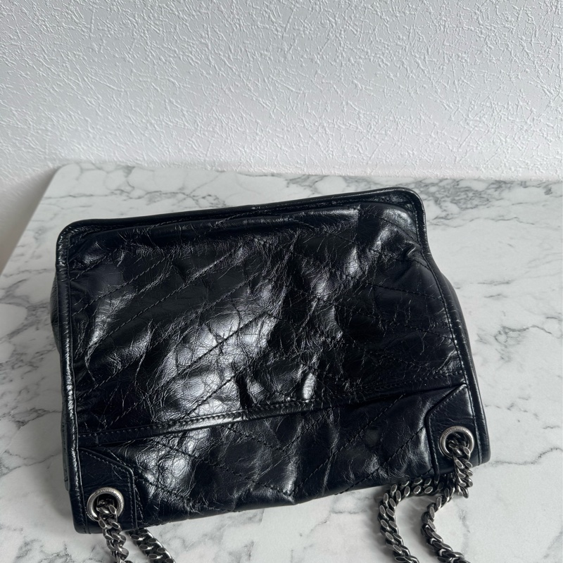 Ysl黑色so black niki 最好背❤️-12