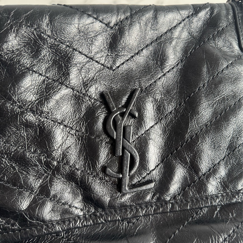 Ysl黑色so black niki 最好背❤️-18