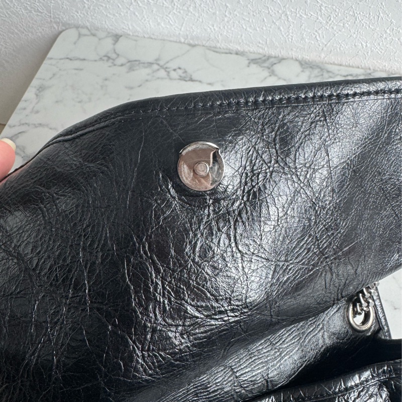 Ysl黑色so black niki 最好背❤️-20