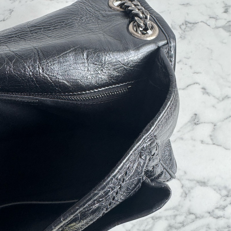 Ysl黑色so black niki 最好背❤️-22