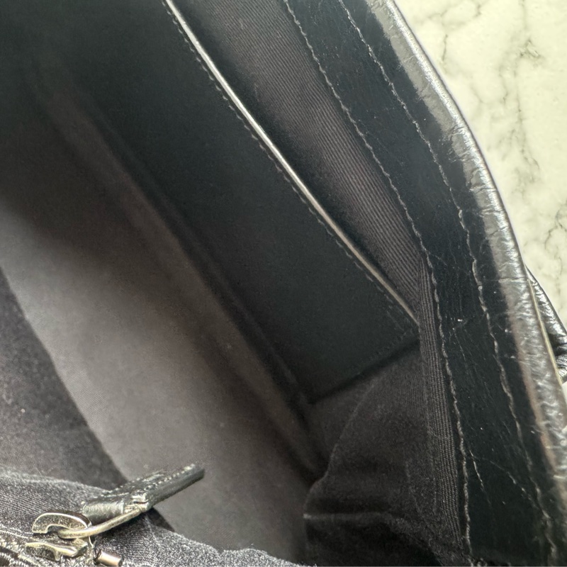 Ysl黑色so black niki 最好背❤️-25