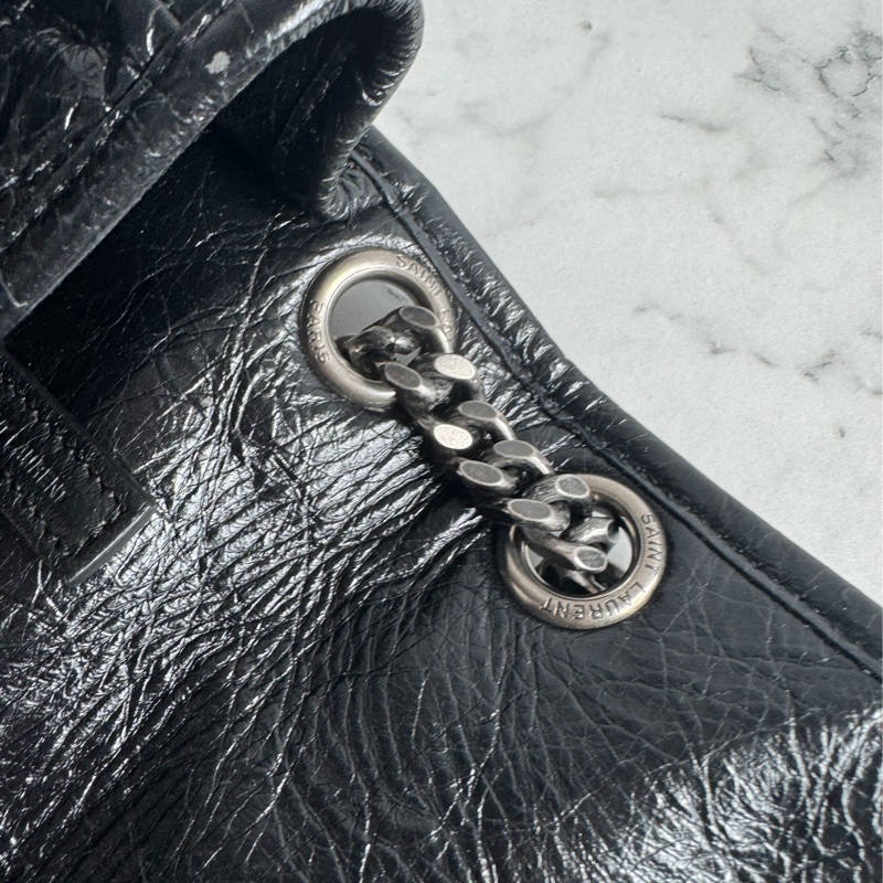 Ysl黑色so black niki 最好背❤️-45