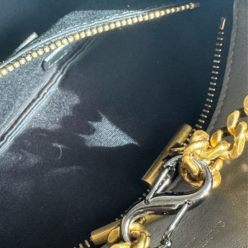 Ysl灰色金logo雲朵包-29