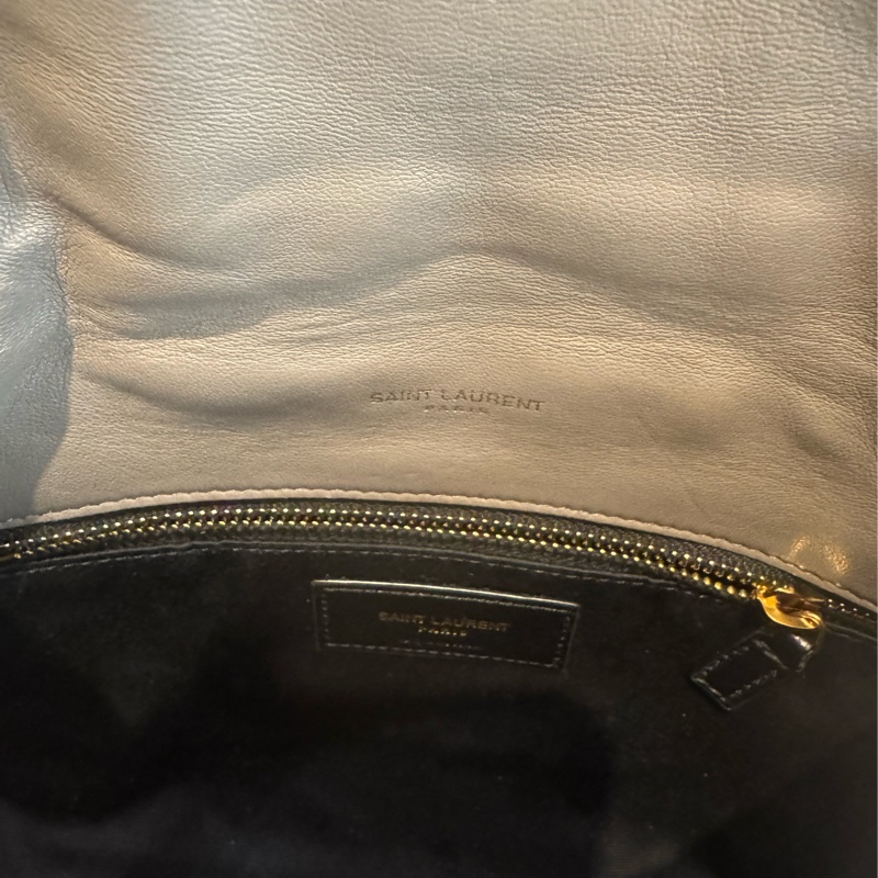 Ysl灰色金logo雲朵包 氣質百搭款✨-33