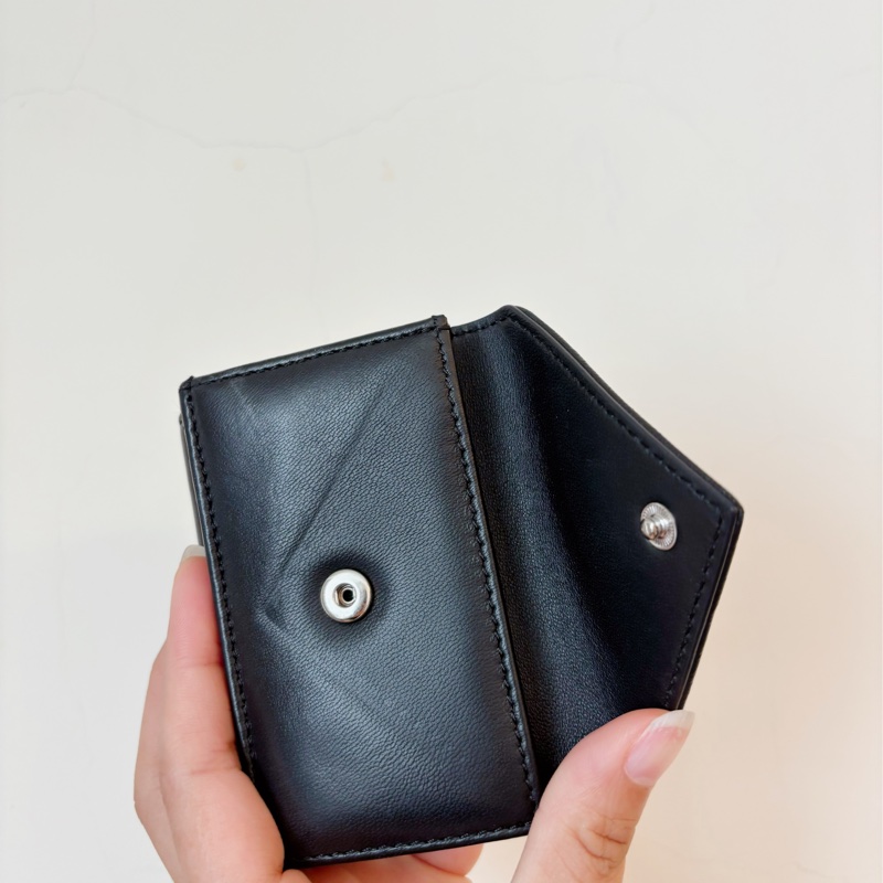 vivienne westwood 小羊皮黑色藍土星短夾-4