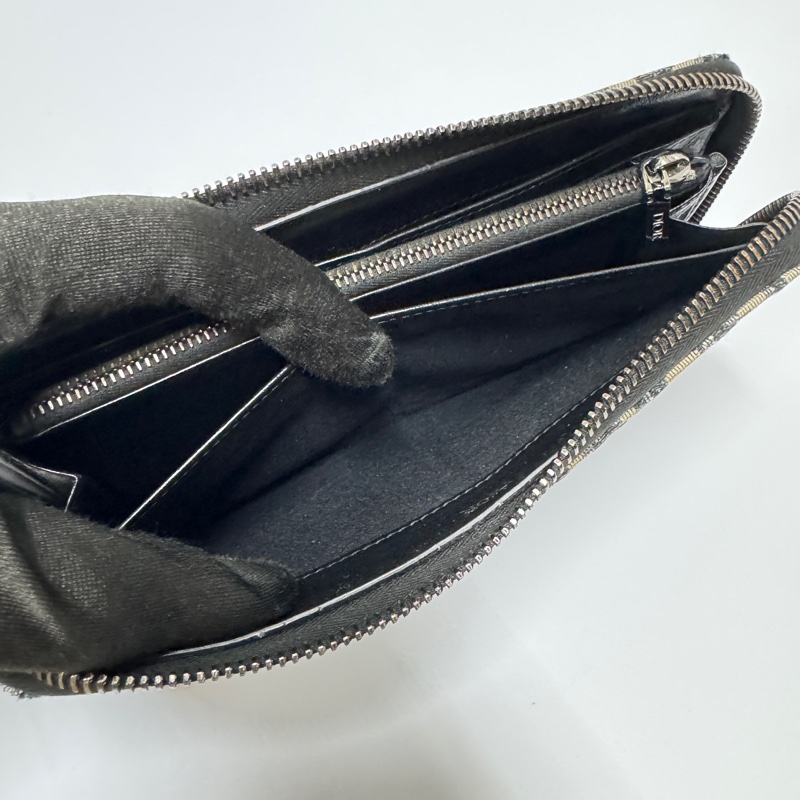 (超新~ 🥰) Dior Oblique 緹花 長夾 專櫃27000!-9