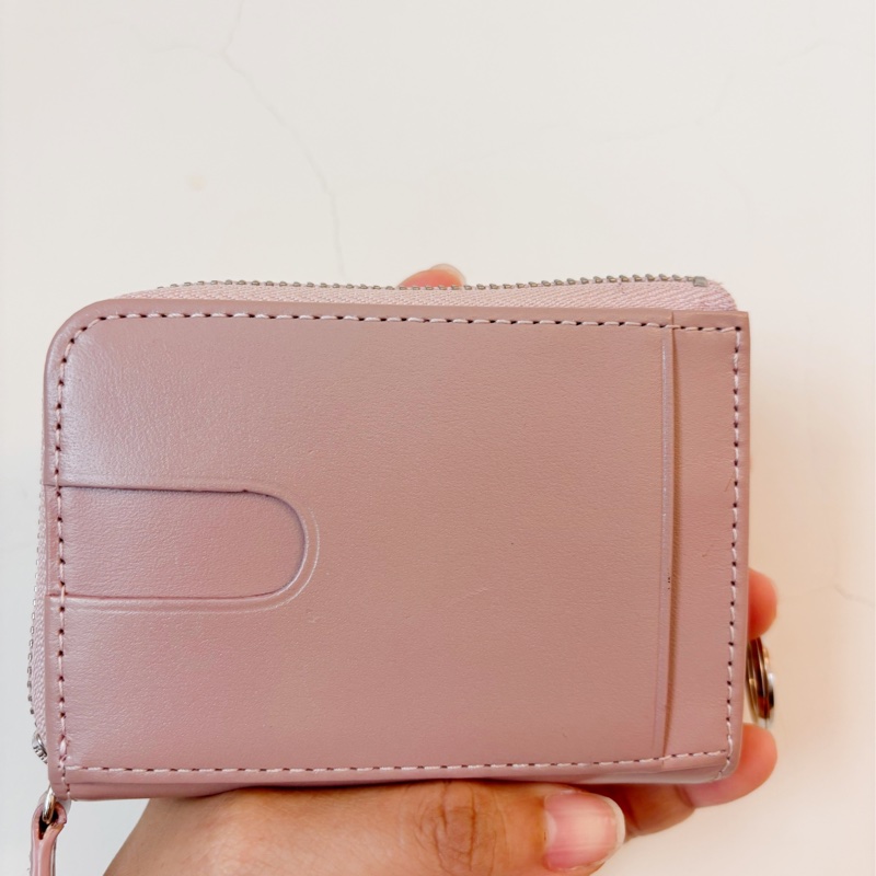 「二手」Vivienne westwood 舊款日本限定粉色零錢小卡包-6