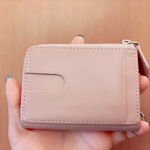 「二手」Vivienne westwood 舊款日本限定粉色零錢小卡包-17