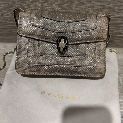 寶格麗Bvlgari Serpenti Forever水蛇皮小包