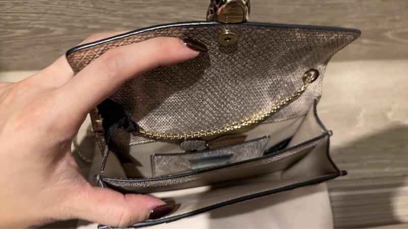 寶格麗Bvlgari Serpenti Forever水蛇皮小包-2