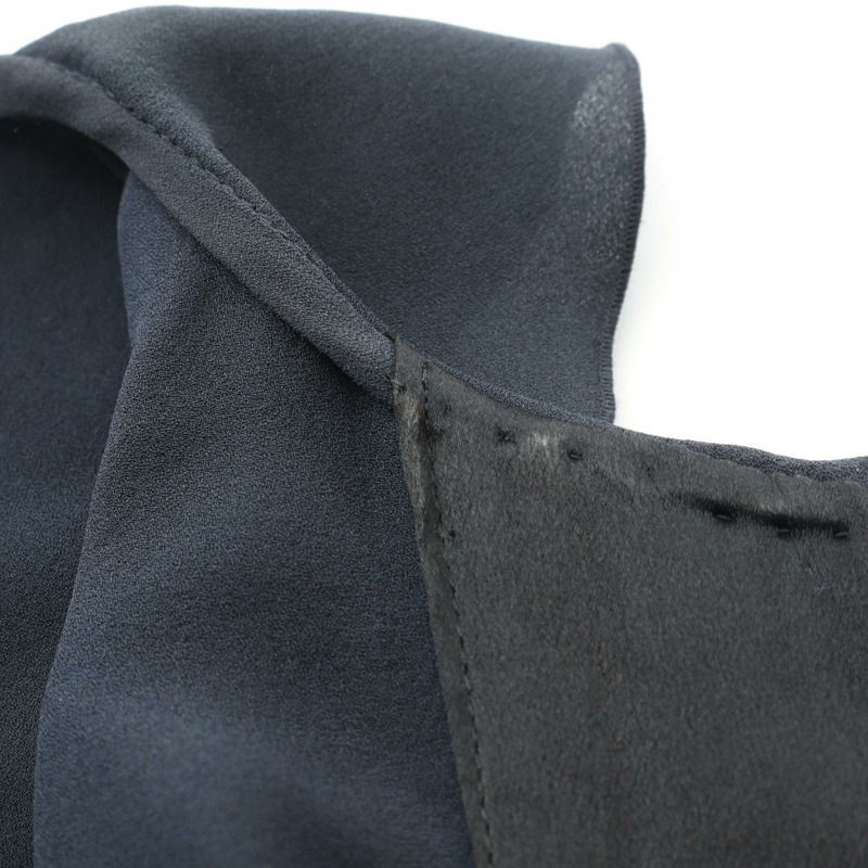 Valentino 套裝(上衣+半裙)P36200760 絲質海軍藍 二手女裝-6