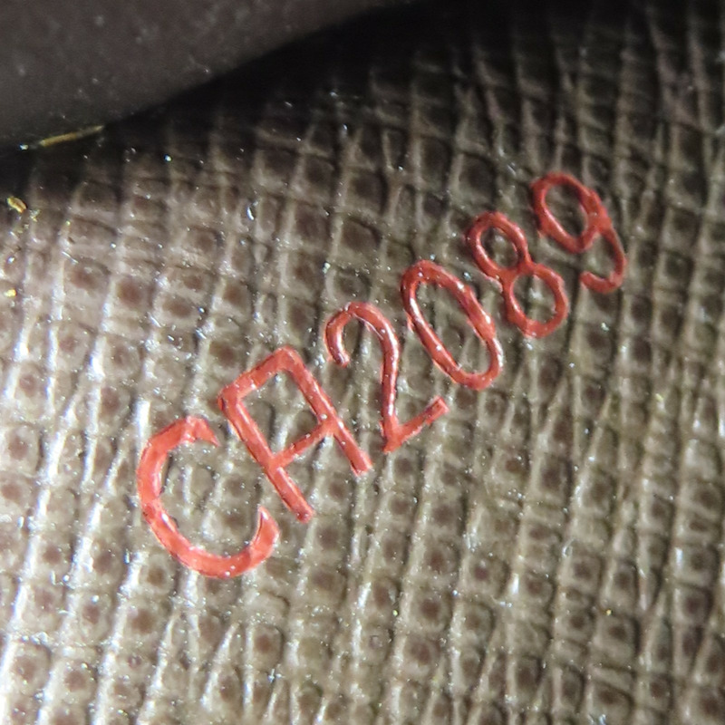 棕色 棋盤格帆布 Sarah 扣式 長夾【LOUIS VUITTON LV 路易威登】 N61734-9