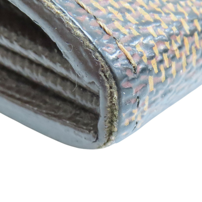 棕色 棋盤格帆布 Sarah 扣式 長夾【LOUIS VUITTON LV 路易威登】 N61734-10