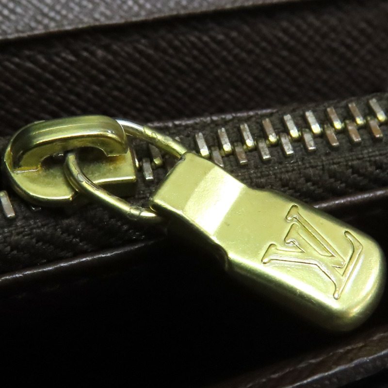 棕色 棋盤格帆布 Sarah 扣式 長夾【LOUIS VUITTON LV 路易威登】 N61734-17