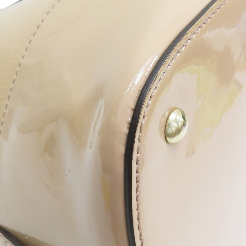 膚色 漆皮 手提包【GUCCI 古馳】 309616-9