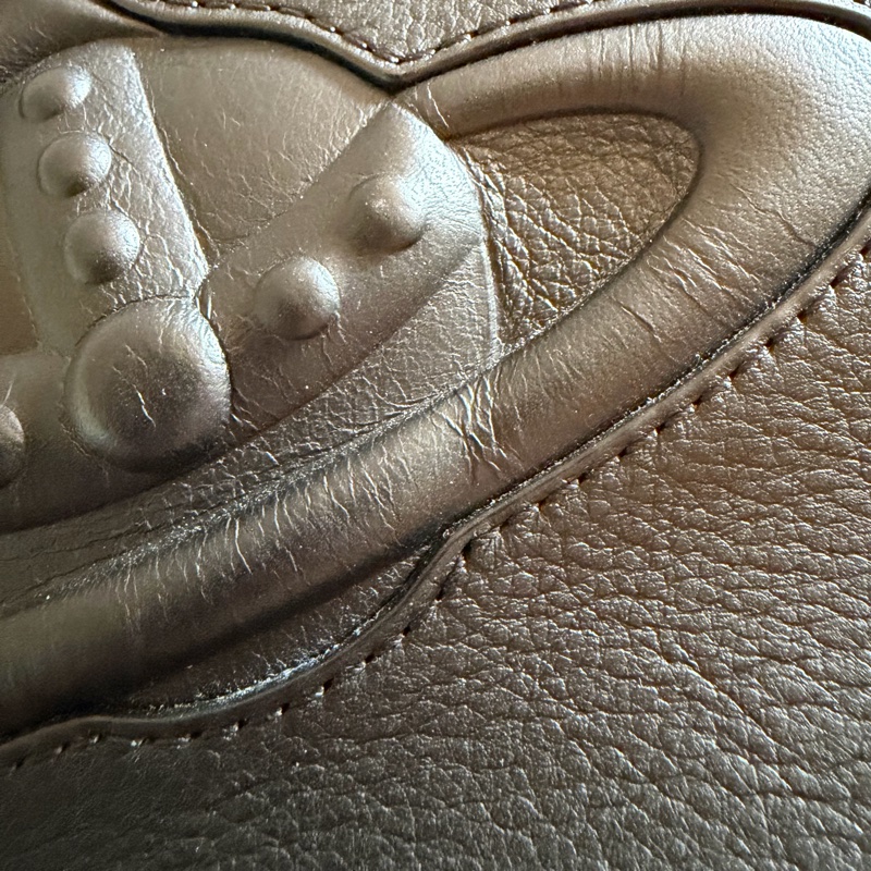 Vivienne Westwood 土星牛皮相機包-11