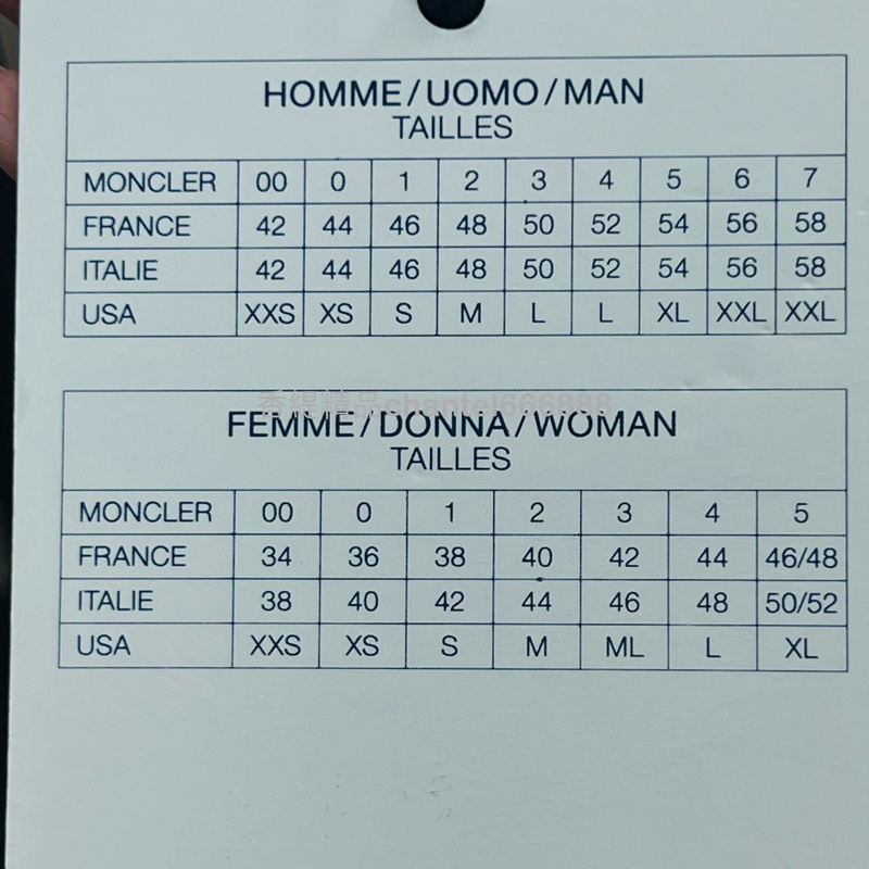 💗香緹國際精品💗 Moncler 羽絨外套 閒置未穿過 碼數2-10