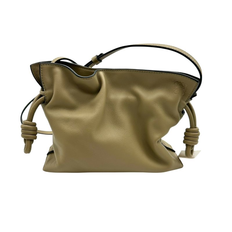 【美收精品】LOEWE 米茶色單肩包 B-954【隔月月中將轉賣至日本 上架期限30天】-0