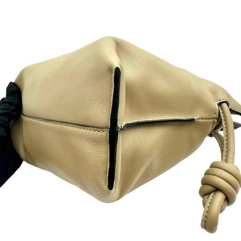 【美收精品】LOEWE 米茶色單肩包 B-954【隔月月中將轉賣至日本 上架期限30天】-7