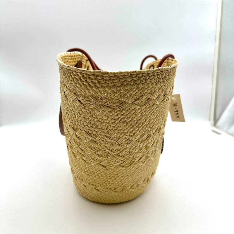 【美收精品】LOEWE 米色編織手提包 B-955【隔月月中將轉賣至日本 上架期限30天】-3