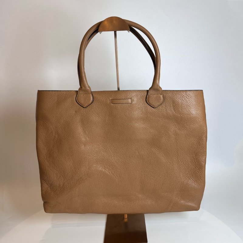 BURBERRY 棕色皮革兩用托特包-1