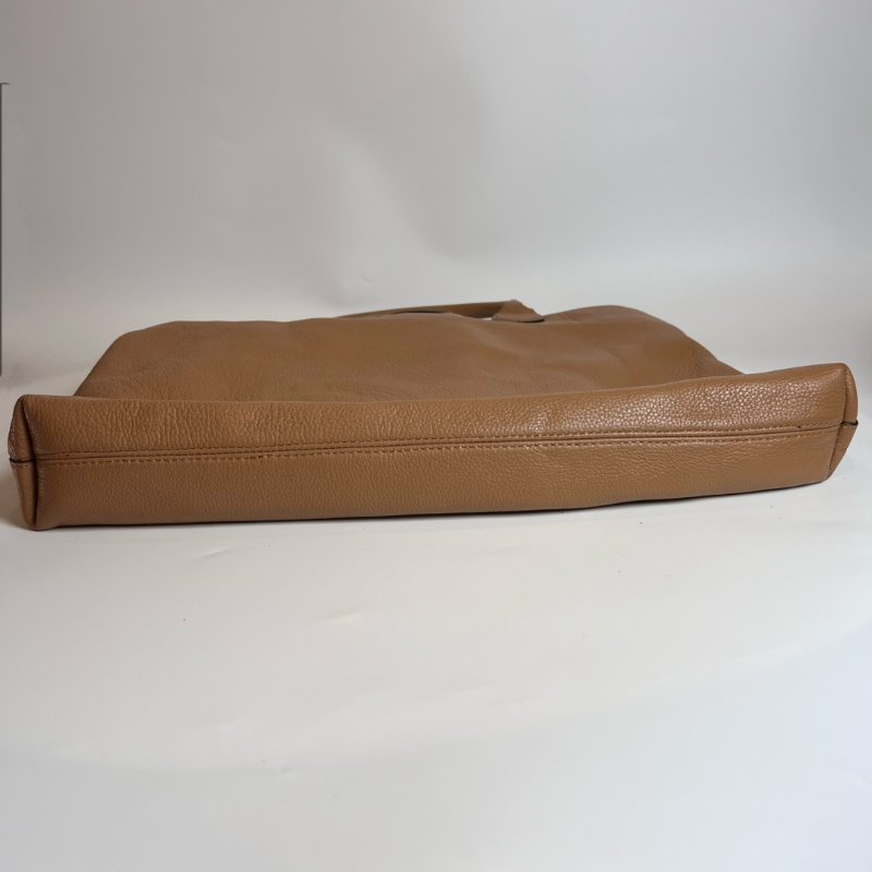 BURBERRY 棕色皮革兩用托特包-4