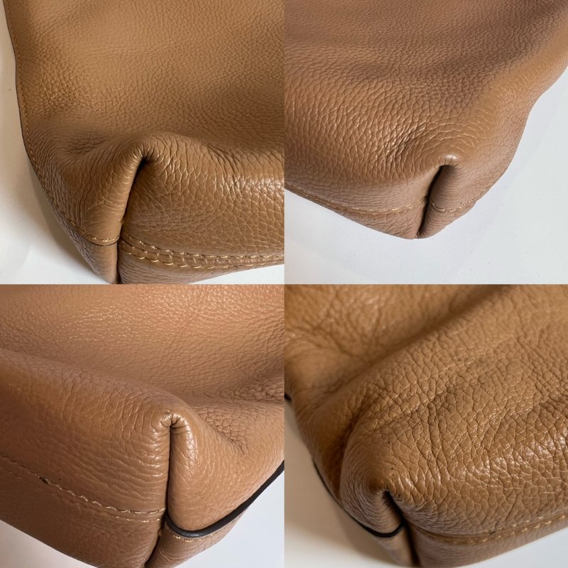 BURBERRY 棕色皮革兩用托特包-12