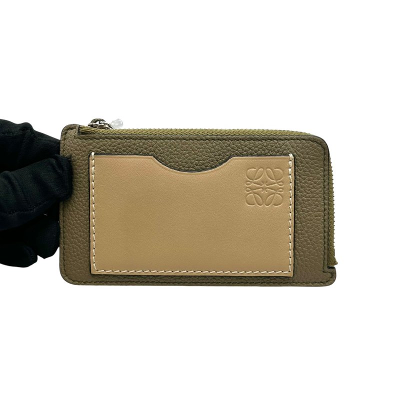 【美收精品】LOEWE 米灰色零錢包 B-956【隔月月中將轉賣至日本 上架期限30天】LOEWE-0