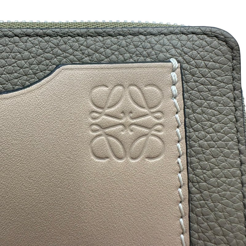 【美收精品】LOEWE 米灰色零錢包 B-956【隔月月中將轉賣至日本 上架期限30天】LOEWE-6