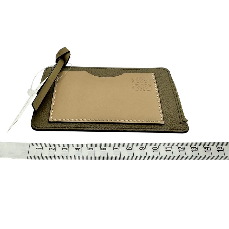 【美收精品】LOEWE 米灰色零錢包 B-956【隔月月中將轉賣至日本 上架期限30天】LOEWE-11