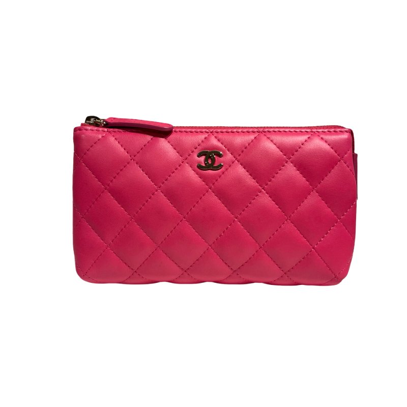 CHANEL LAMBSKIN CLUTCH-0