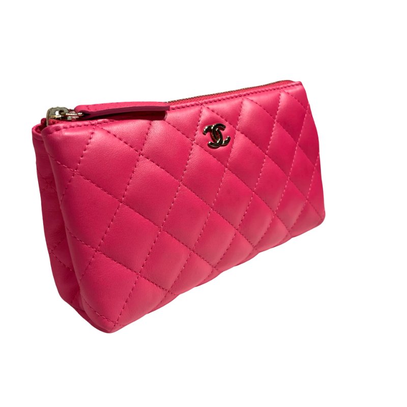 CHANEL LAMBSKIN CLUTCH-3